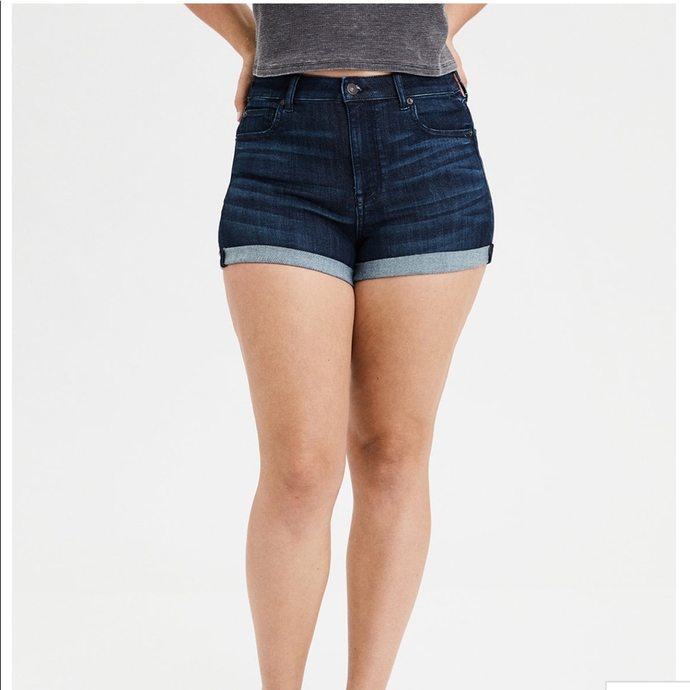 American Eagle super stretch denim shorts